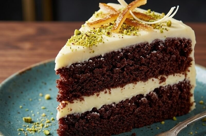 Mary Berry Chocolate Cake with White Chocolate Icing Recipe