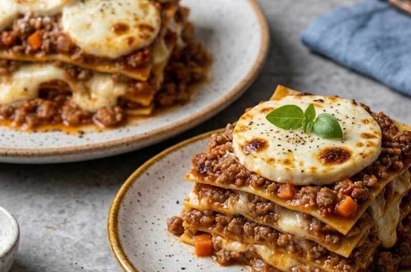 Mary Berry Lasagne with Mozzarella Recipe