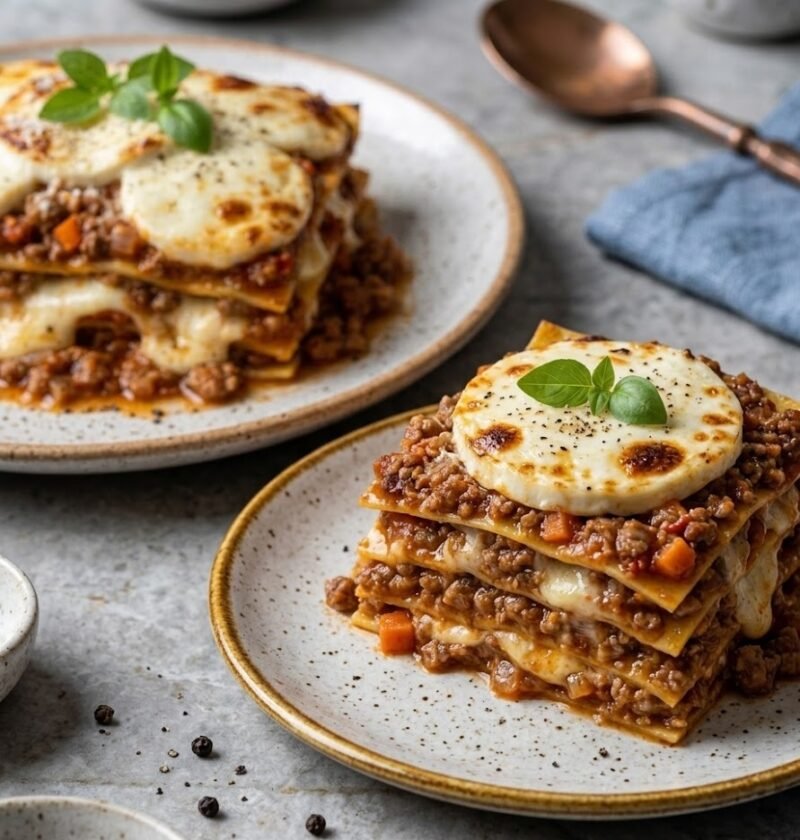 Mary Berry Lasagne with Mozzarella Recipe