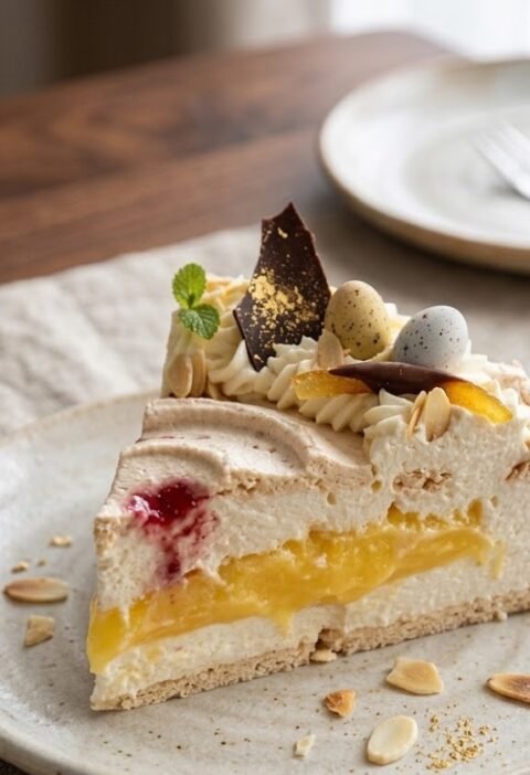 Mary Berry Easter Lemon Pavlova Recipe