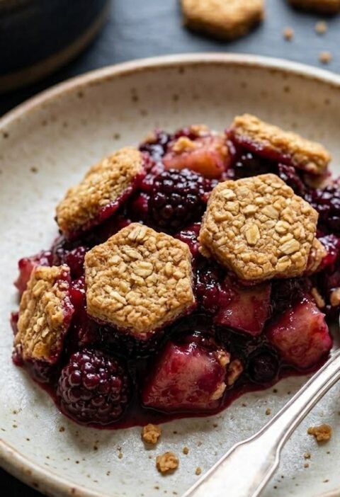 Mary Berry Blackberry and Apple Crumble Recipe