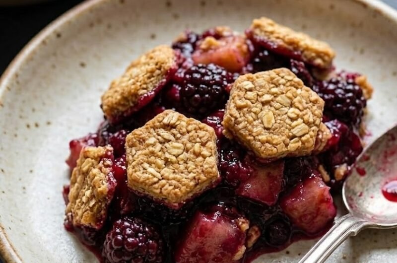 Mary Berry Blackberry and Apple Crumble Recipe
