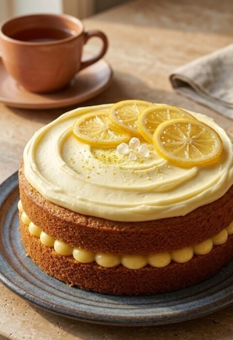 Mary Berry Lemon Victoria Sponge Recipe