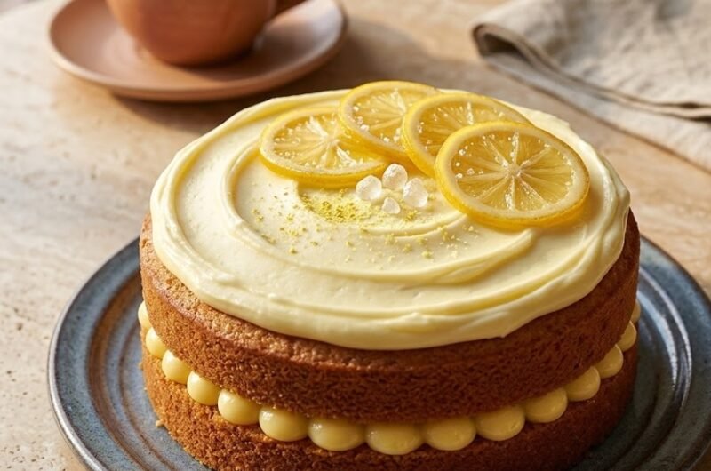 Mary Berry Lemon Victoria Sponge Recipe