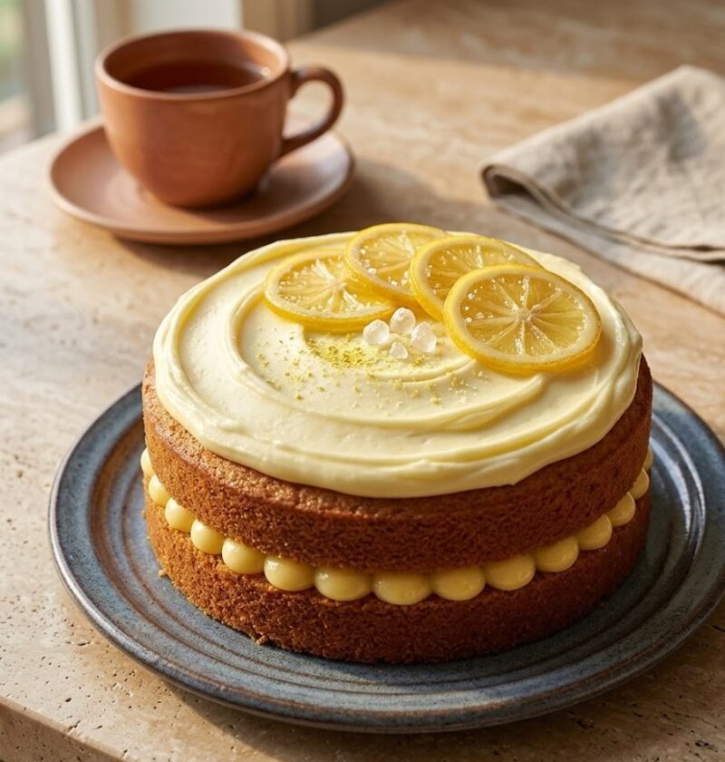 Mary Berry Lemon Victoria Sponge Recipe