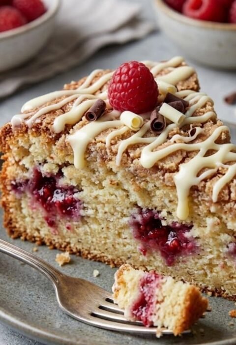 Mary Berry White Chocolate and Raspberry Cake Recipe