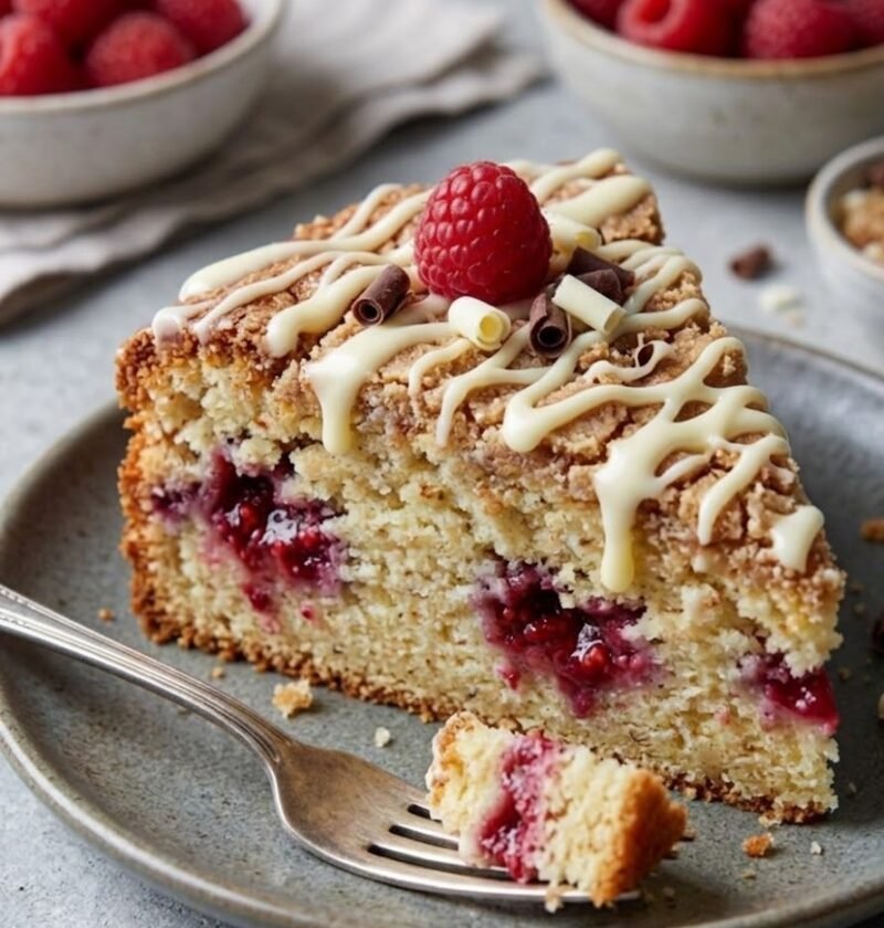 Mary Berry White Chocolate and Raspberry Cake Recipe