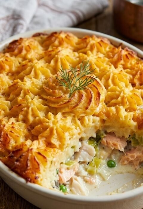 Mary Berry’s Fish Pie with Cheesy Mash Recipe