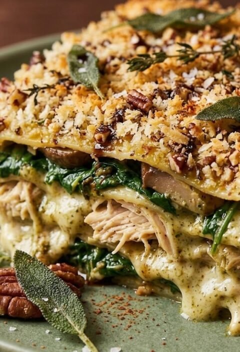 Mary Berry Chicken and Spinach Lasagne Recipe