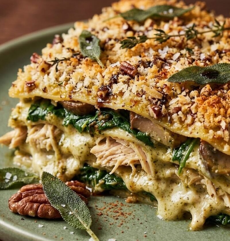 Mary Berry Chicken and Spinach Lasagne Recipe