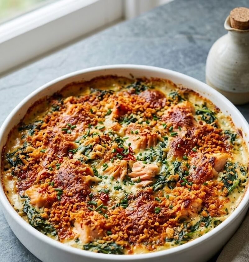 Mary Berry’s Spinach Fish Pie Recipe