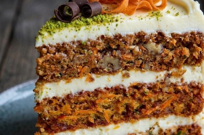 Mary Berry Carrot and Walnut Cake Recipe