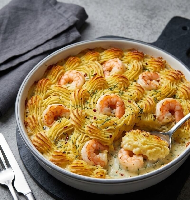 Mary Berry Fish Pie with Prawns Recipe