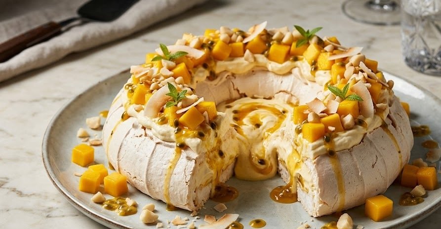 How to Make Mary Berry Strawberry Pavlova