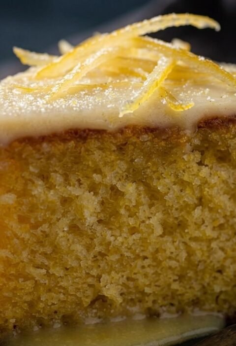 Mary Berry Lemon Drizzle Round Cake Recipe