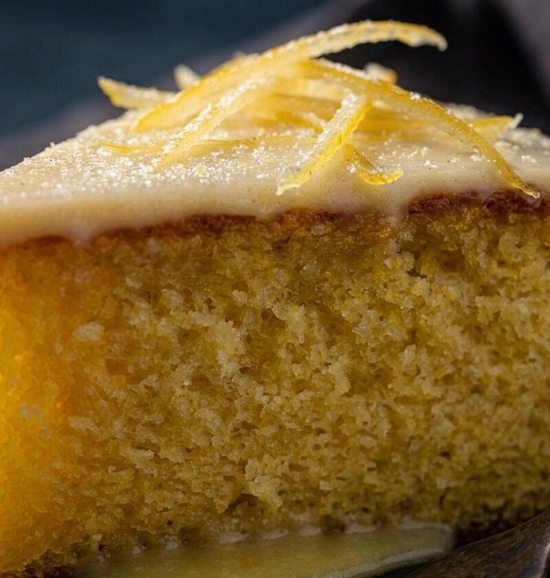 Mary Berry Lemon Drizzle Round Cake Recipe