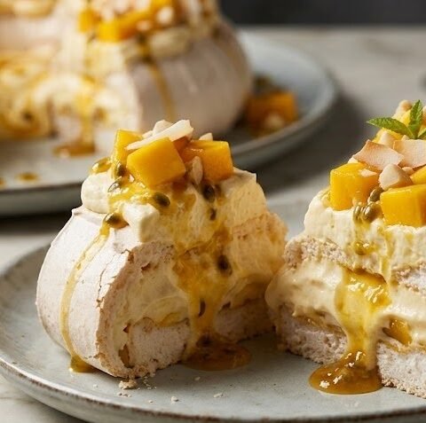 Mary Berry Strawberry Pavlova (4 eggs) Recipe