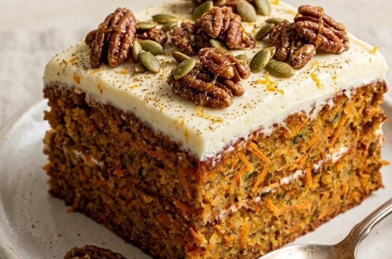 Mary Berry Carrot Cake Tray Bake Recipe