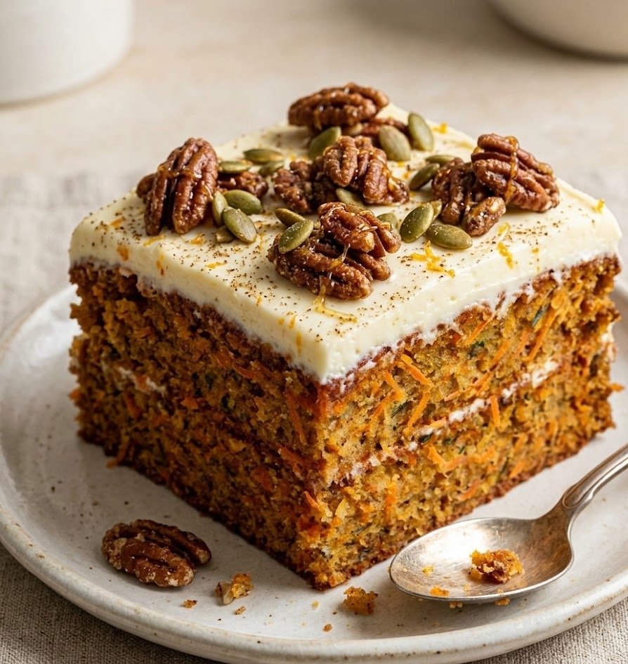 How to Make Mary Berry Carrot Cake Tray Bake