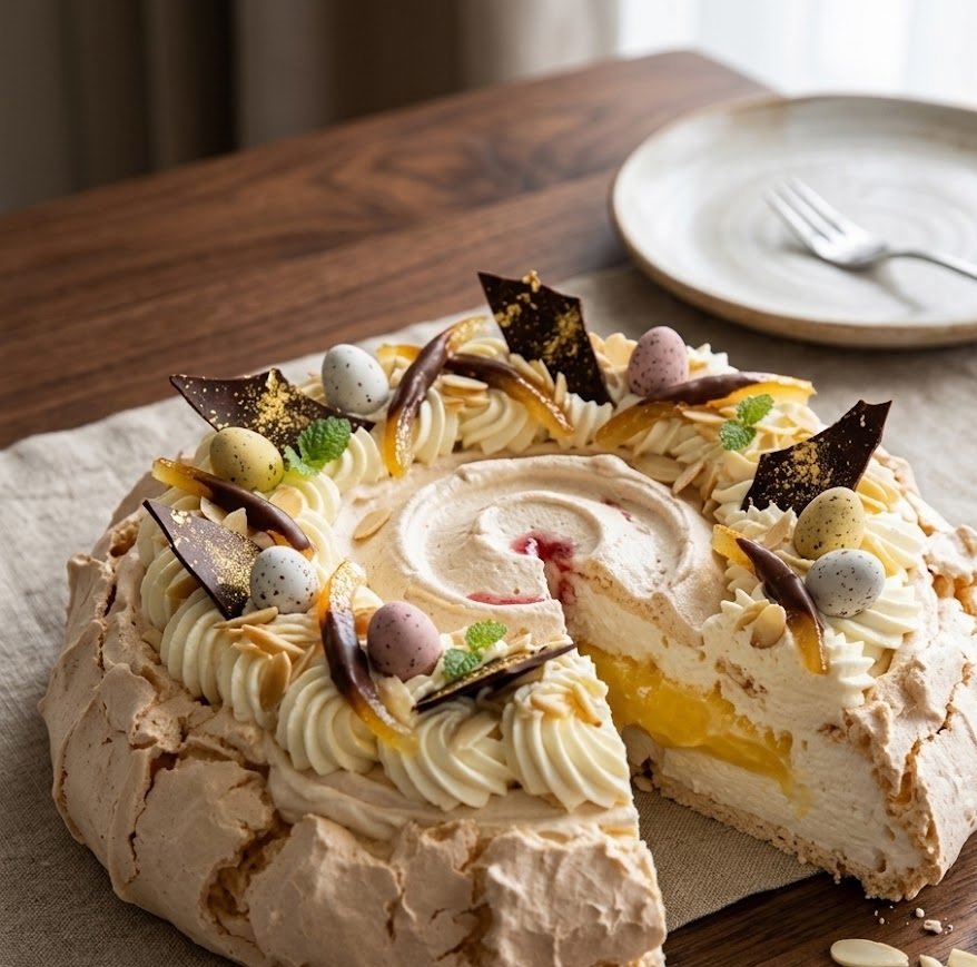 How to Make Mary Berry Easter Lemon Pavlova Recipe