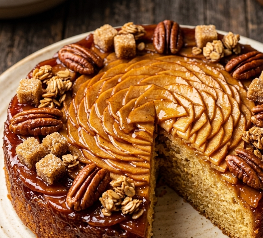 How to Make Mary Berry Upside-Down Apple Cake Recipe