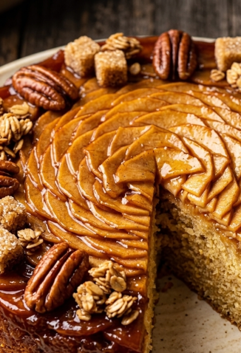 Mary Berry Upside-Down Apple Cake Recipe