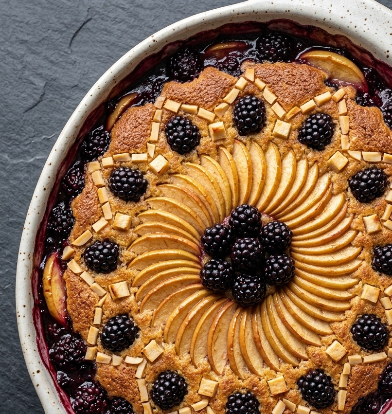 How to Make Mary Berry Apple and Blackberry Cake Recipe
